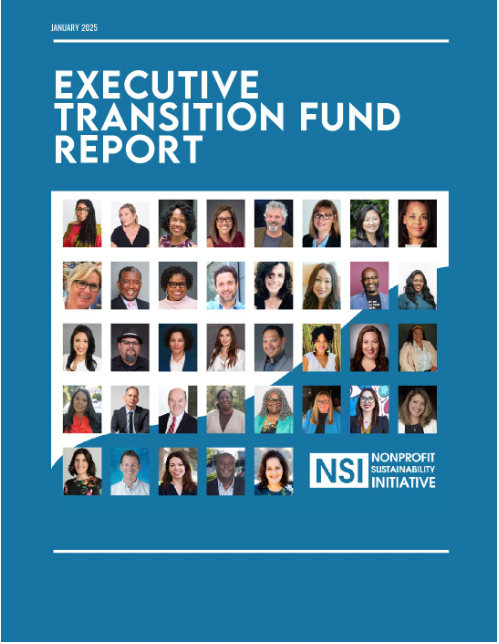 2025 Executive Transition Fund Report cover